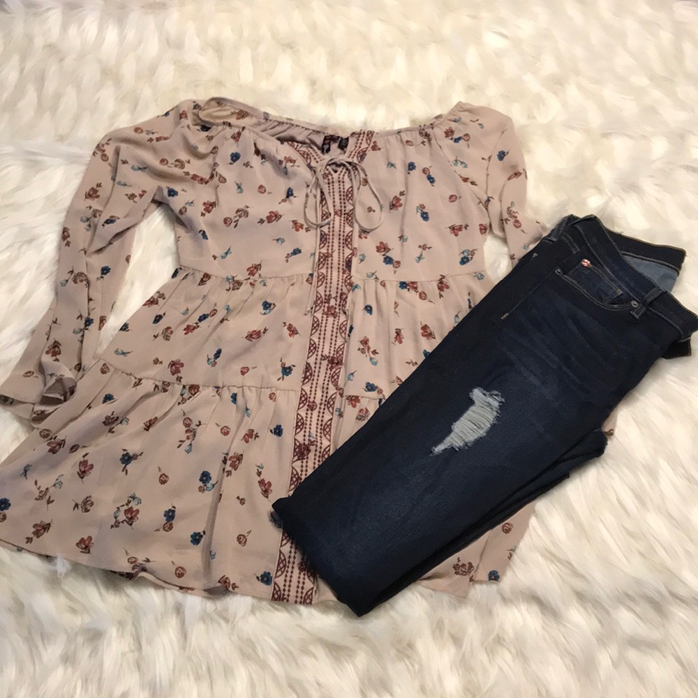 Flowy tunic top!! Super cute!
